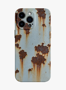 生锈仿真适用苹果16promax手机壳华为puar80/70创意iphone15个性14哑光mate60pro光面nova13荣耀400pro