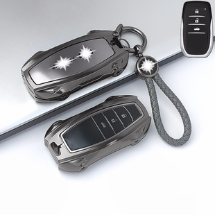 适用丰田25款凯美瑞钥匙套雷凌双擎卡罗拉亚洲龙凌放威飒壳扣男女