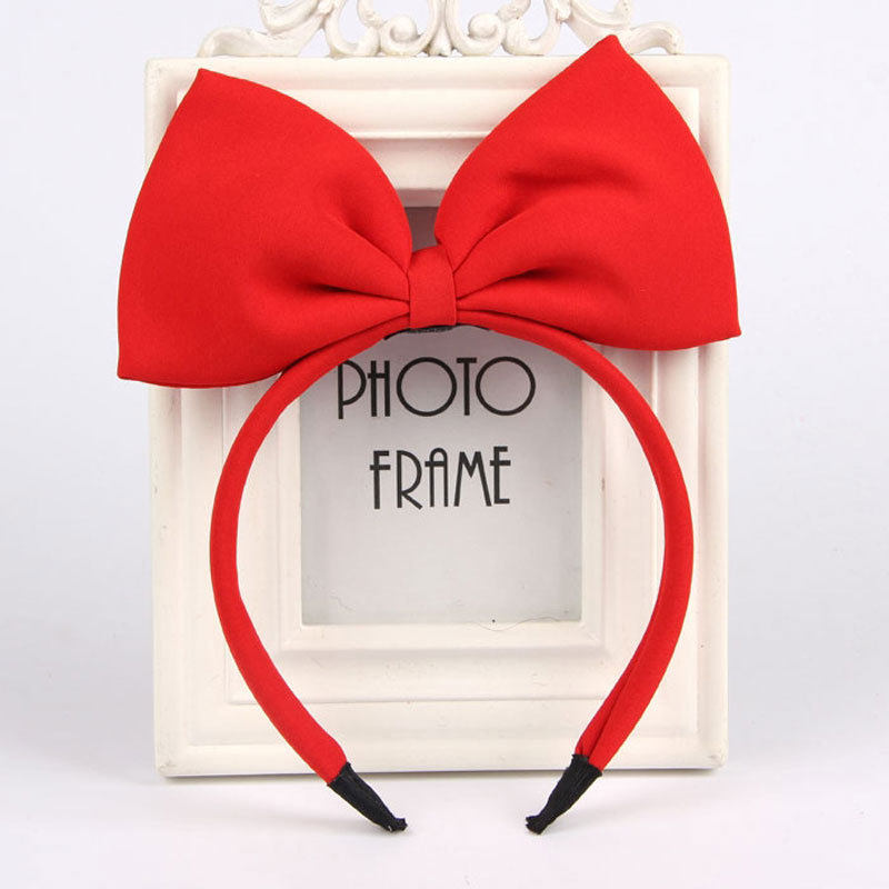 配白雪公主发饰儿童配饰红色女童女孩生日万圣节儿童冰雪演出头箍