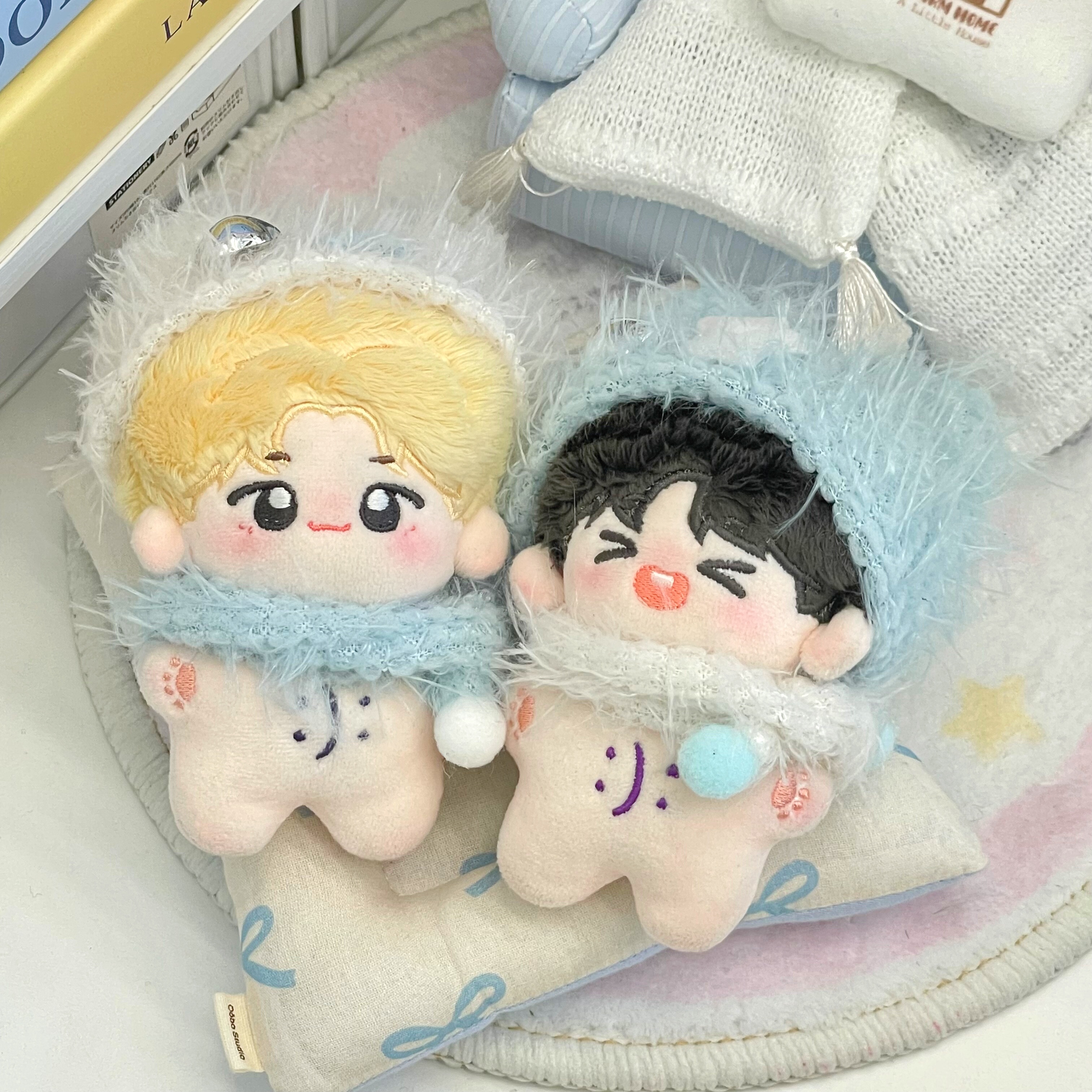 【现货】 10cm娃衣帽子围兜努努海星体普通体胖胖体棉花娃娃娃衣,模玩/动漫/周边/娃圈三坑/桌游,棉花娃娃/毛绒玩具娃衣,淘宝优惠券,粉丝福利购,淘宝优惠卷