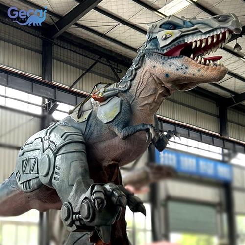 跨境热销仿真霸王龙模型户外园林公园大型侏罗纪恐龙雕塑摆件