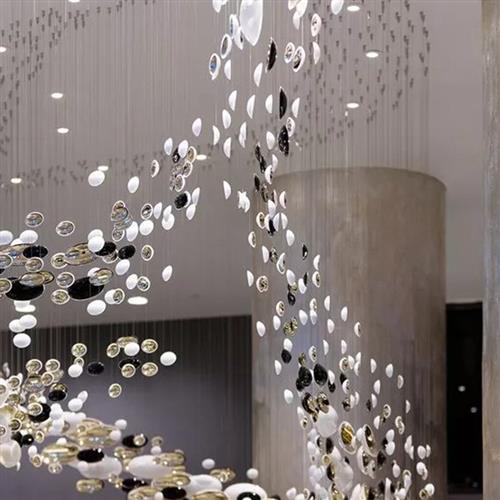 非标工程灯具创意个性大型玻璃球吊灯售楼部沙盘酒店大堂宴会厅灯