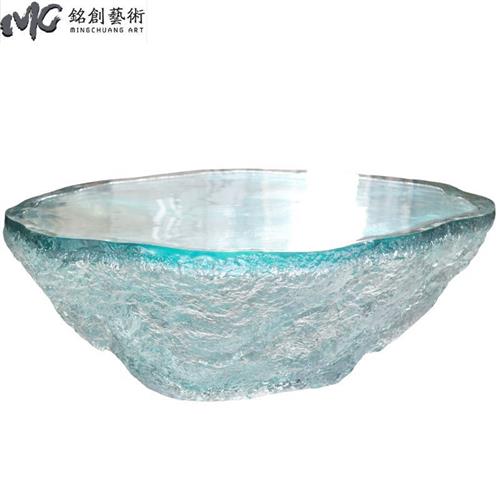 简约现代透明树脂亚克力桌子轻奢设计师款边几家居客厅家用茶几桌