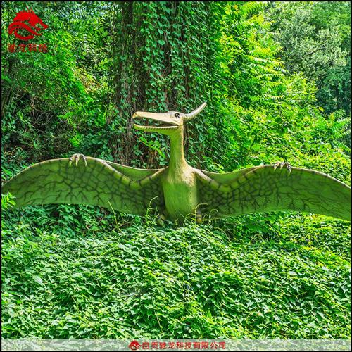 仿真恐爪龙剑龙甲龙翼龙模型仿生橡胶活体恐龙展览仿真恐龙工厂