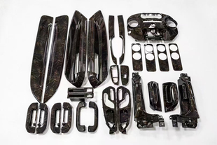 全车型内饰改装碳纤维桃木水转印定制宝马丰田奔驰内饰件桃木碳纤