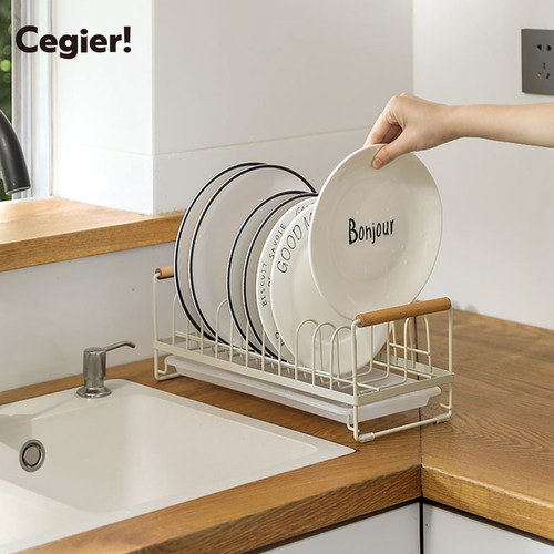 Cegier.盘架盘子沥水架台面盘子