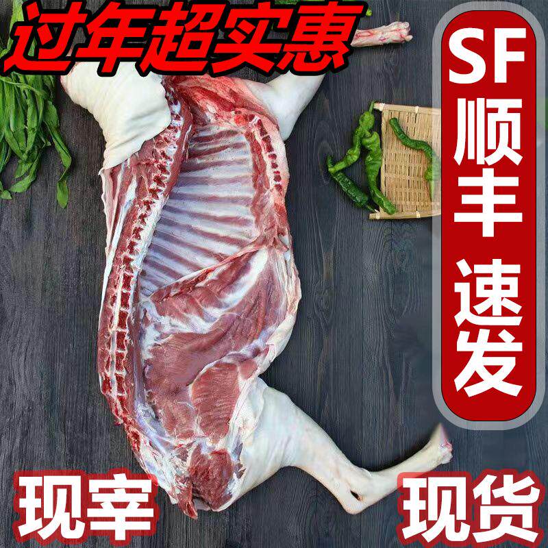 内蒙散养带皮羊腿绵羊