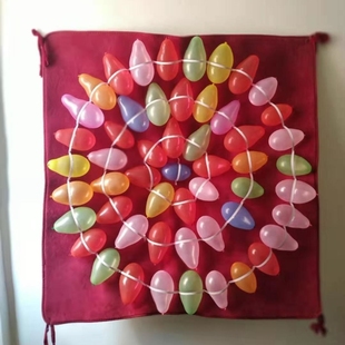 打气球专用枪夜市摆地摊的设备庙会摆摊汽球靶加厚珊瑚绒抗反弹布