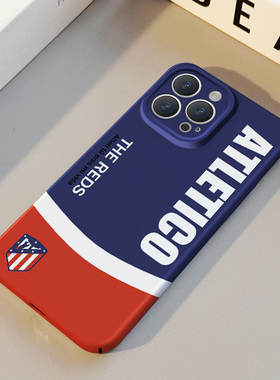 足球马德里竞技 适用苹果华为iPhone16ProMax手机保护外壳15Plus 14 13 12 17 XsMax女Pura70情侣高级不撞壳