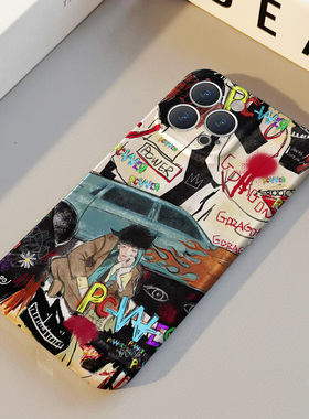 涂鸦权志龙 适用苹果华为iPhone16ProMax手机保护外壳15Plus 14 13 12 17 XsMax女Pura70创意个性情侣不撞壳