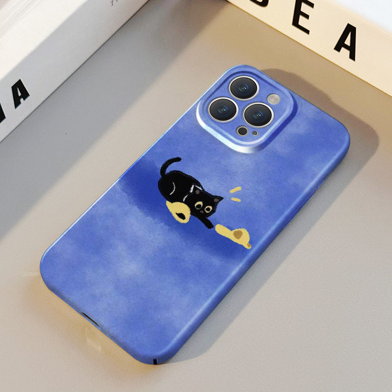 猫咪拖鞋 适用苹果华为iPhone16ProMax手机保护外壳15Plus 14 13 12 17 XsMax女Pura