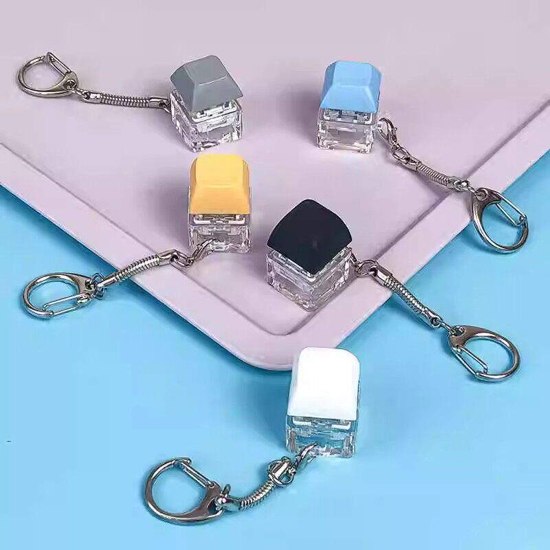 키보드 키캡모양 키링 발광 이미지 5