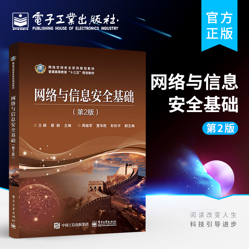 网络与信息安全基础 第2版 计算机专业网络隔离虚拟专用网络远程访问 开发人员工具书 网络安全概述 电子工业出版社