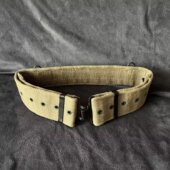 公发正品 S型腰带70年代援北越帆布战术外腰带多功能腰封 越战美式
