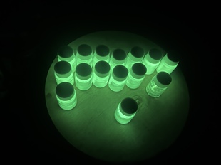 进口超亮长效夜光粉 注塑丝印印花夜光粉 工艺品夜光粉 循环发光