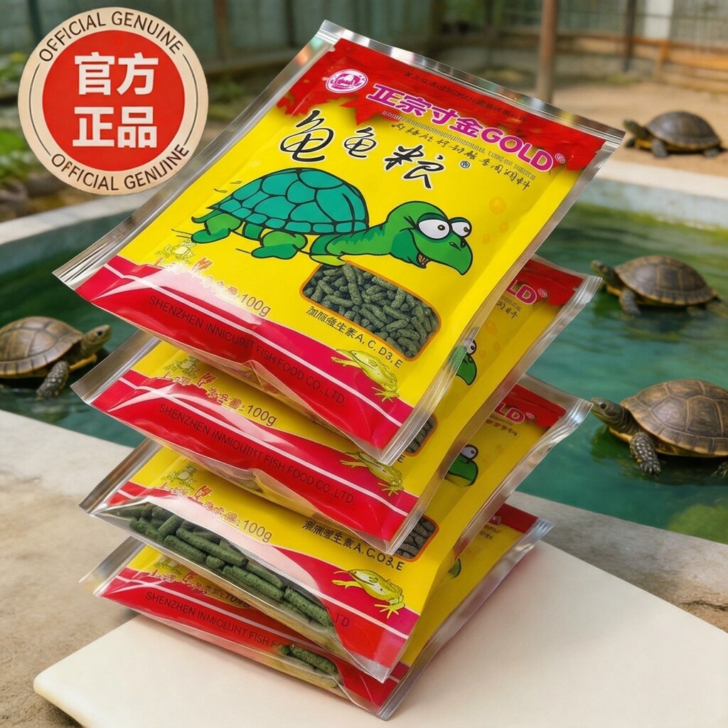 寸金龟粮官方旗舰店乌龟饲料幼龟巴西龟草龟鳄龟水龟半水龟龟粮图片