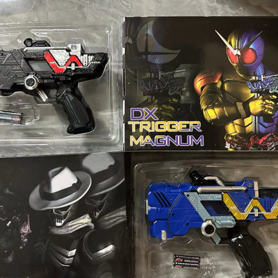 国产假面骑仕W腰带 颅骨枪DX扳机枪 同步BGM可联动记忆体道具