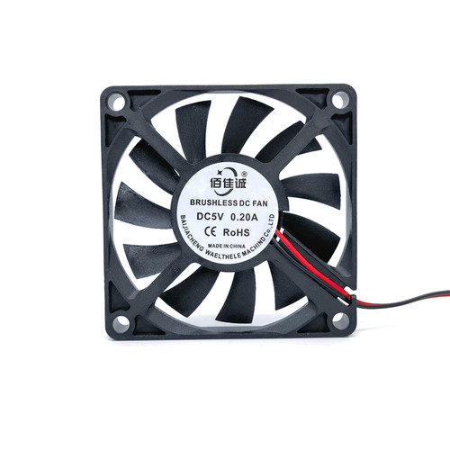 全新静音7010风扇 7厘米CM 显卡5V 12V 24V电脑 机箱 散热风扇