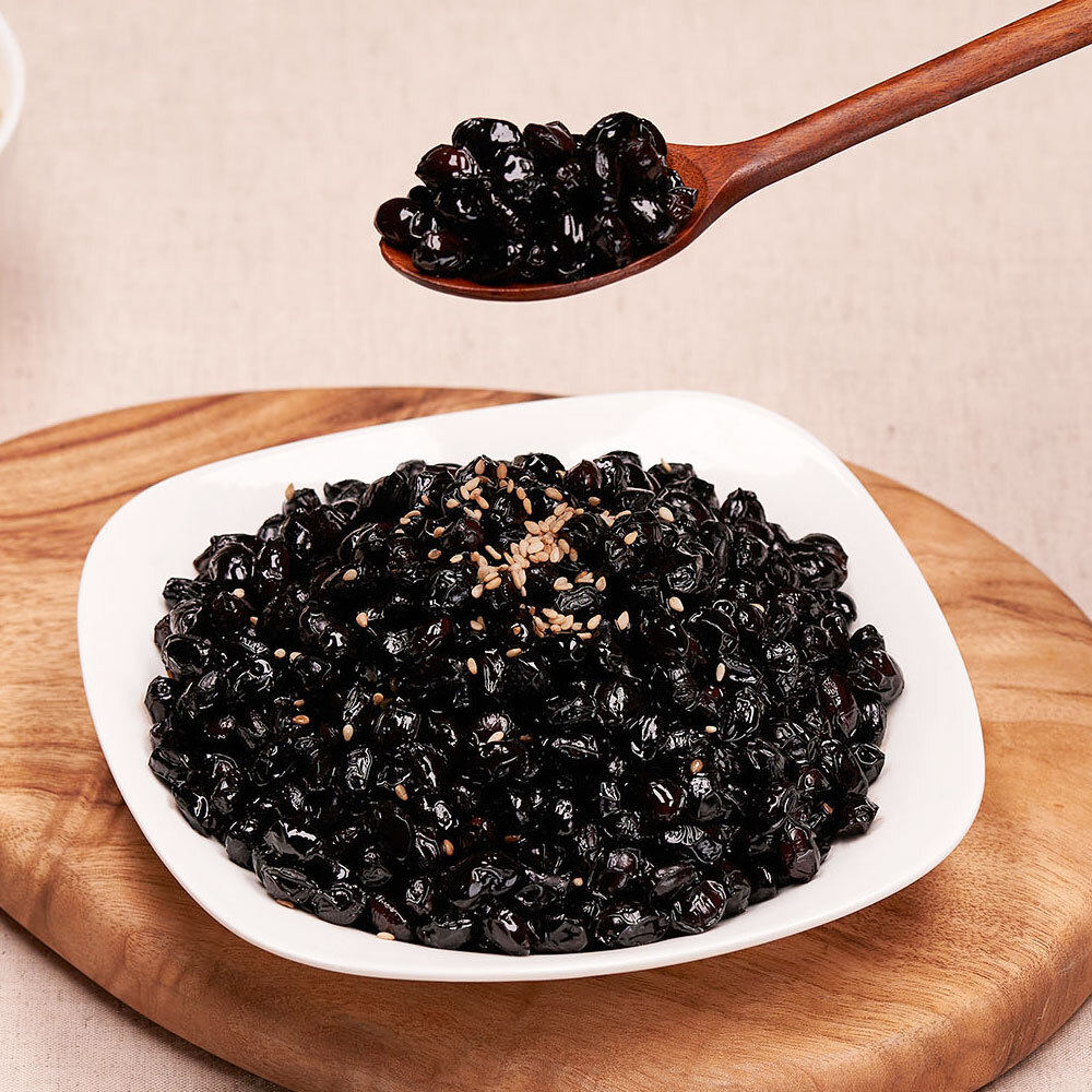 韩式酱香黑豆韩国烤肉店同款小菜袋装东北朝鲜族咸菜大全鲜香软糯