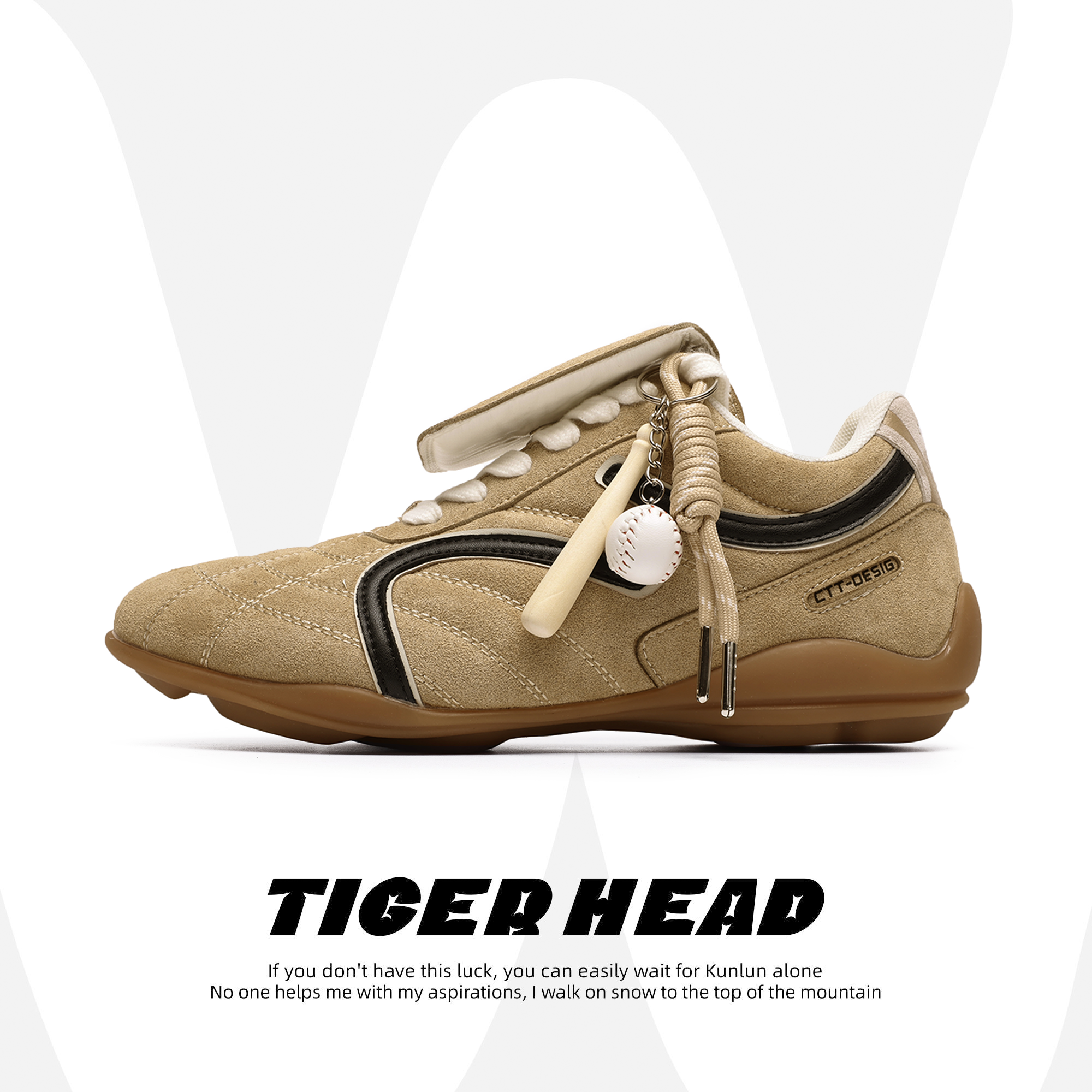 复古薄底德训鞋男女款运动足球鞋