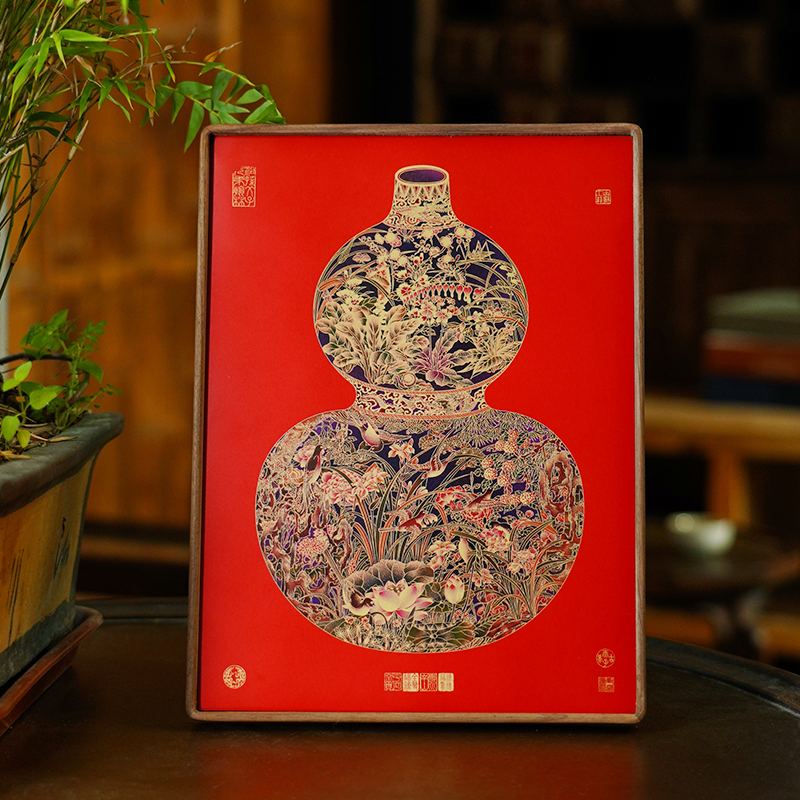 葫芦摆件桌面艺术摆台招财装饰