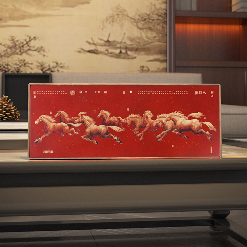 商务桌面摆台黄铜工艺高级贺礼