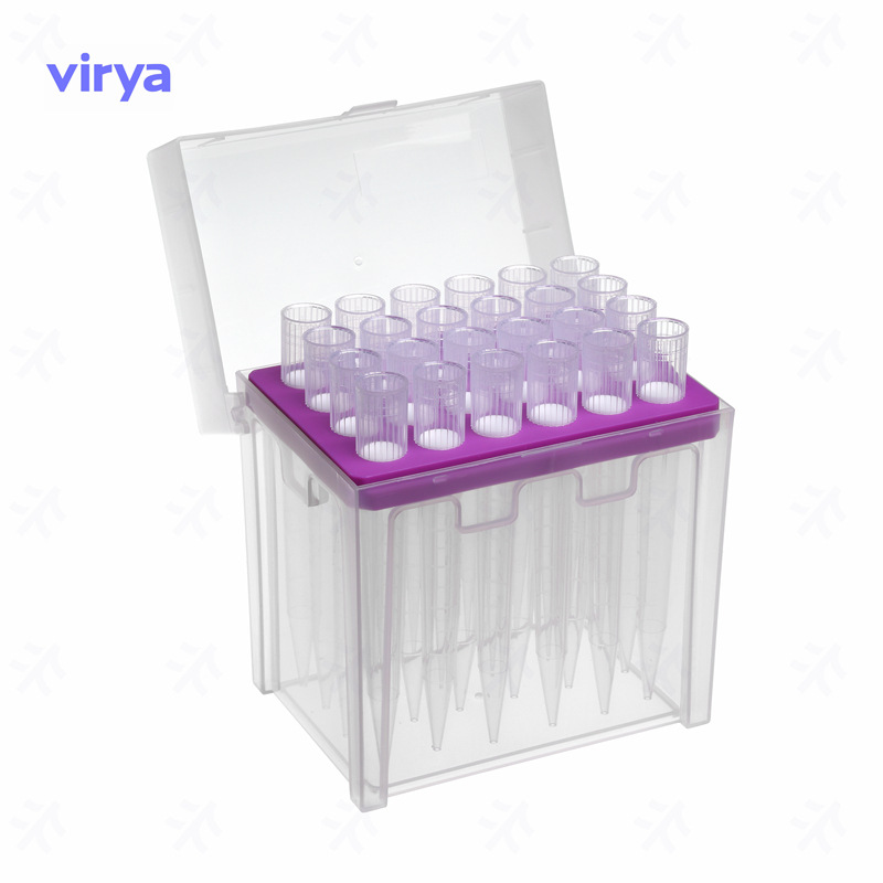 Virya? Vitip? 10ml滤芯吸头小头适配Eppendorf移液枪头盒装灭