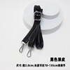 1 patent leather 2.0 cm wide silver white hook 1