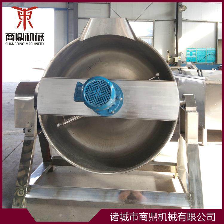 供应牌不锈钢可倾蒸汽夹层锅 电加热带搅拌夹层锅 夹层锅价格