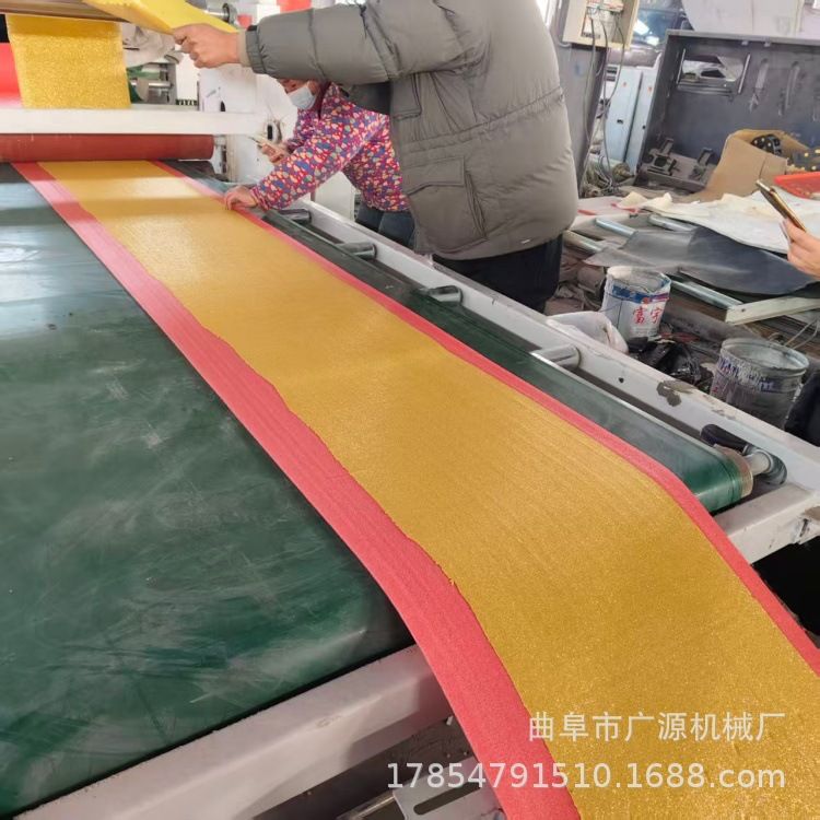 珍珠棉贴面机不干胶防撞泡棉复合机挤塑保温一体板铝箔自动覆膜机