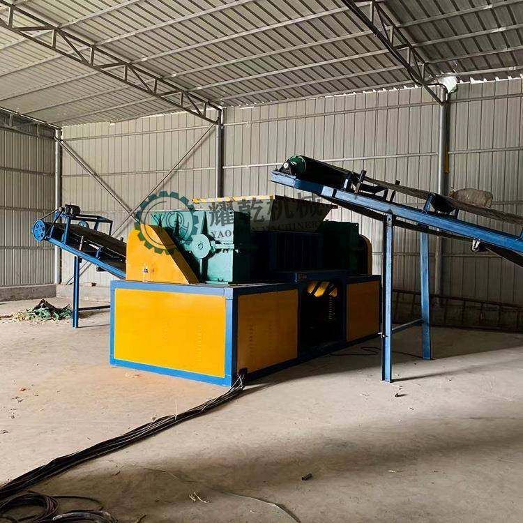 废旧金属撕碎处理生产线 卡车轮胎撕碎机  大冰箱家电破碎机,机械设备,粉碎机,淘宝优惠券,粉丝福利购,淘宝优惠卷