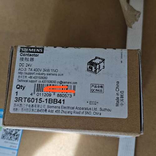 可维修24V，3RT6015-1BB41，，西门子直流接触器型号一台