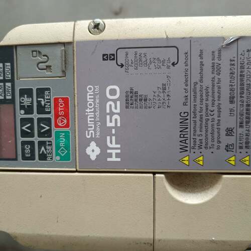 可维修Sumitomo HF-520，HF5202-1A，变频器型号