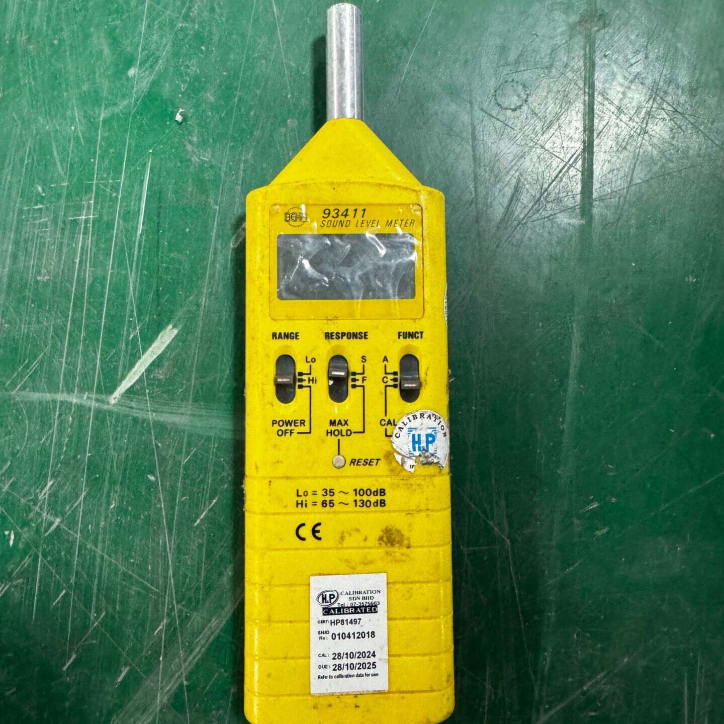 可维修TES1350A ，，，，台湾泰仕噪音仪工程带校准标签测