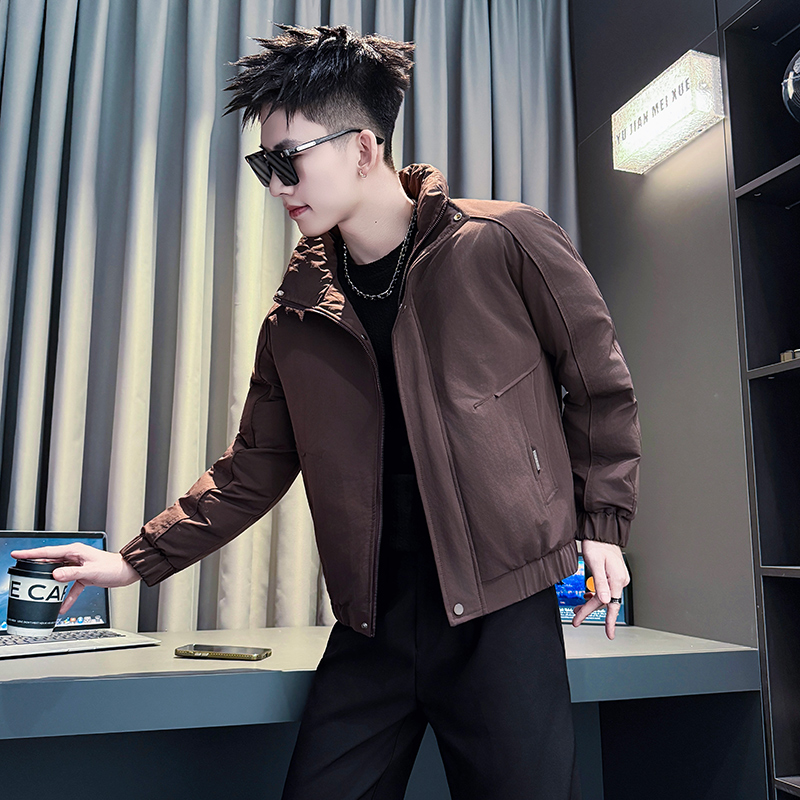 155矮小个子S号XS小码修身棉服冬装立领加厚棉袄百搭棉衣短外套