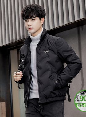 160帅t小码修身轻薄羽绒服短款外套155矮个子S号XS立领休闲羽绒衣