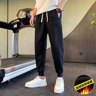 27束脚运动宽松卫裤 小码 26XS码 长裤 潮 加绒S矮个子160男休闲哈伦裤