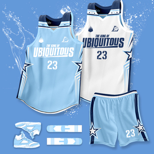 双面篮球服套装运动训练比赛服男女美式正反两面儿童球衣全身定制