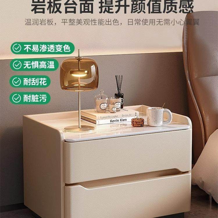 智灯能床头柜2023年新款带无线充室现代简约家实用木卧床边收BC10,住宅家具,其它柜类,淘宝优惠券,粉丝福利购,淘宝优惠卷