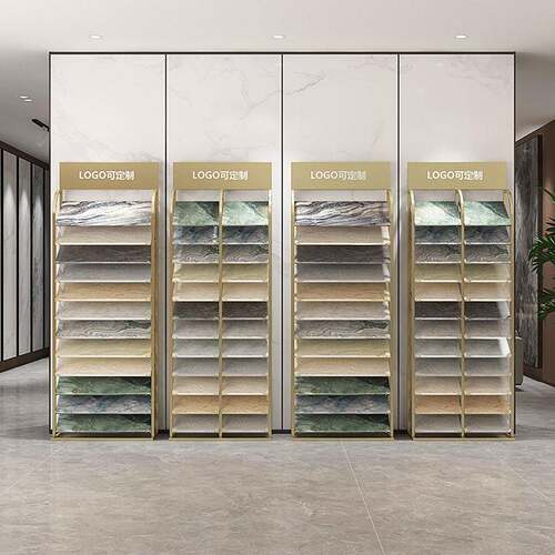端瓷砖样品展示架石材全样品色卡架屋橱柜门板板展示架yzw9981瓷