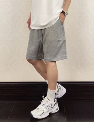 HMNStudio简约纯色卫裤