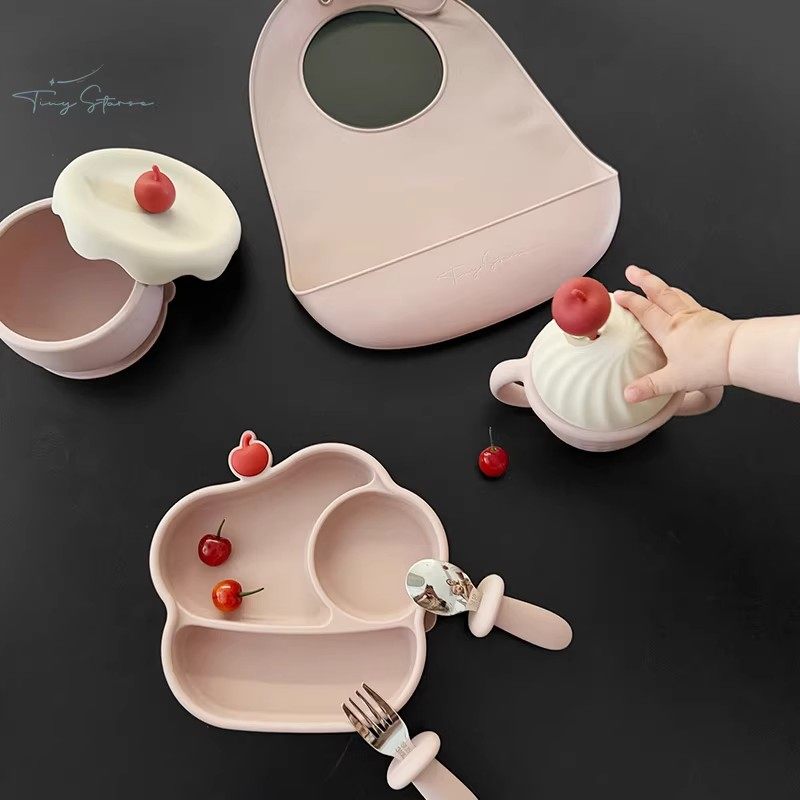 德国NUK宝宝餐具套装辅食碗礼盒新生婴儿的见面礼周岁实用礼物