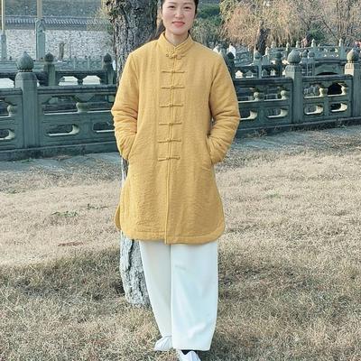 提花武术服布衣棉麻2024新团体装