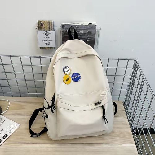 简约旅行大容量电脑背包高中大学生初中生书包