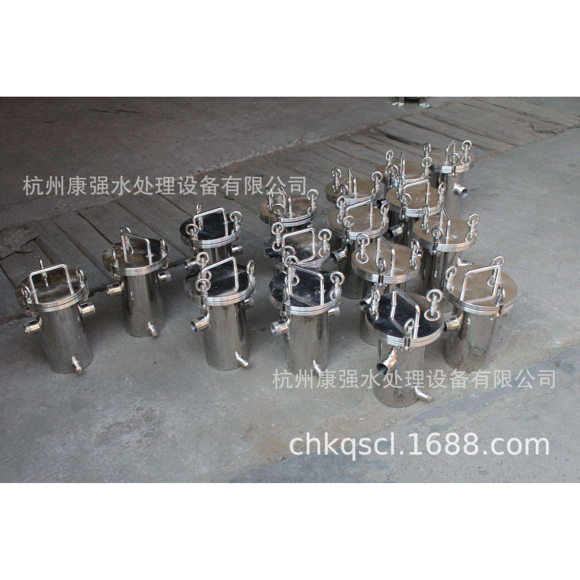 华东供泳池10T/H澡堂用毛发收集器不锈钢材质篮式过滤器