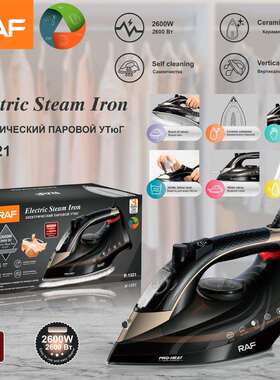 RAF欧规干湿两用蒸汽熨斗家用手持熨烫电熨斗便携挂烫机R.1321