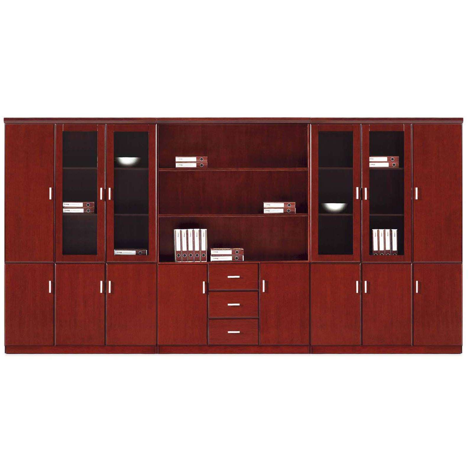 加厚简约文件柜铁皮柜资料柜子办公室资料室可移动立式文件柜