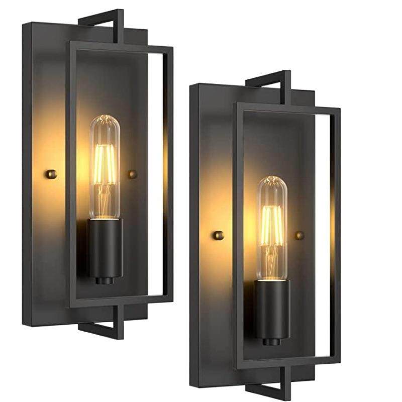 美式铁艺壁灯乡村工业风复古电商爆品卧室客厅楼梯餐厅