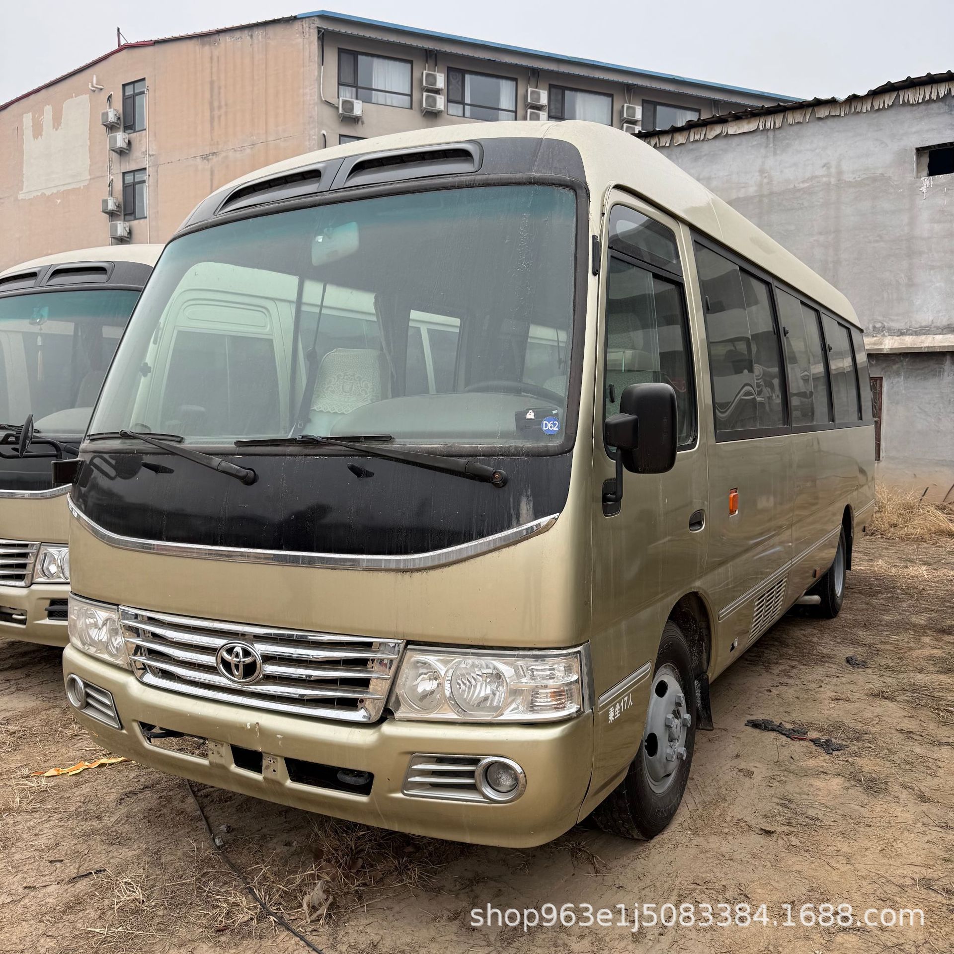 外贸出口东南亚 非洲15-23座汽车客车 可加装座椅  考斯特中巴车