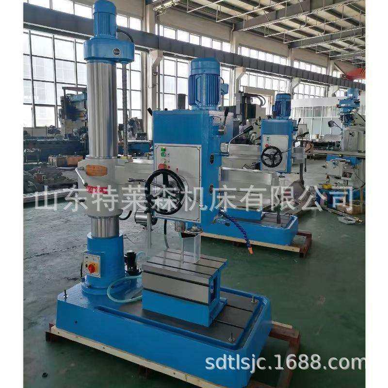 Z3040*10摇臂钻床机械传动，钻孔直径40MM,主轴自动进给，摇臂自